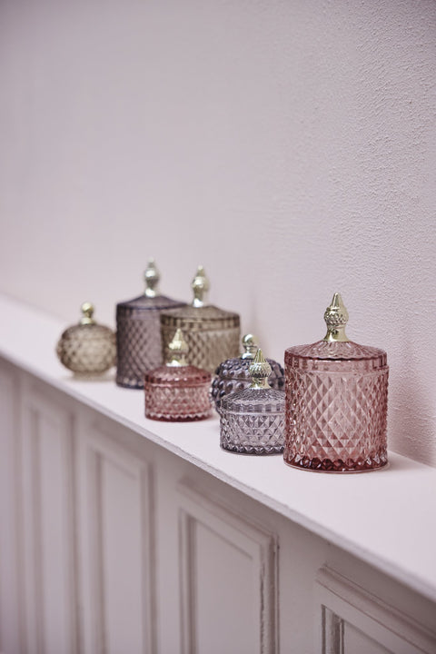 Miya Dose H10,5 cm. hellgrau