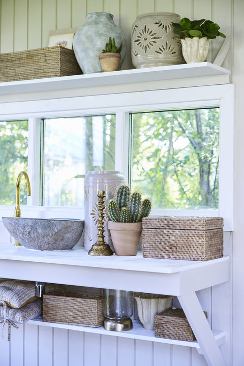 Hilde Laterne leinen H25 cm