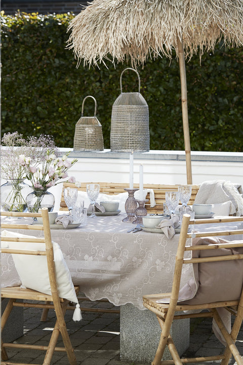 Milia Vase H20,5 cm. hellgrau