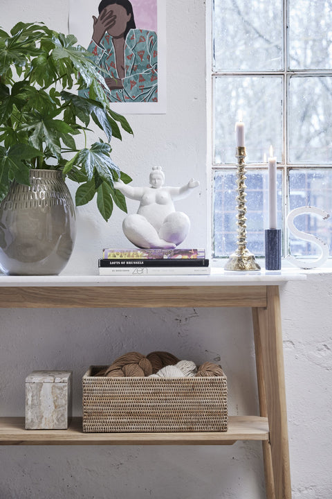 Norah Box 15x25 cm. Natur