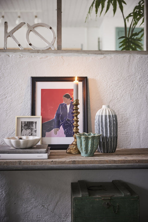 Ellia Schale Ø20 cm. weiss