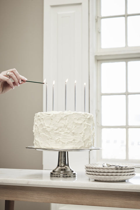 Philine Platzteller 31x31 cm. Silber