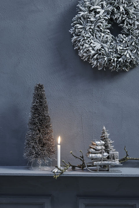 Alivia Dekoration H40 cm. Silber