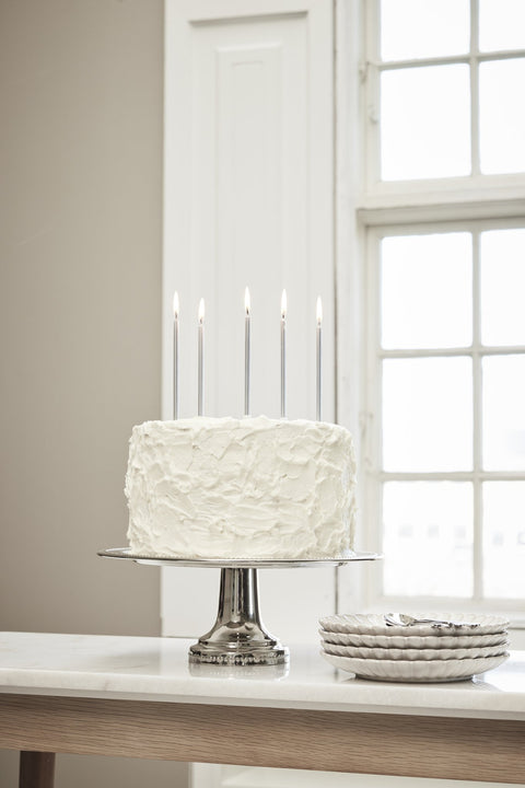 Sigrid Kuchenstand Silber H11 cm