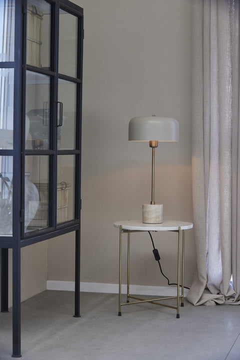 Sofillia Tischlampe 53 cm. leinen