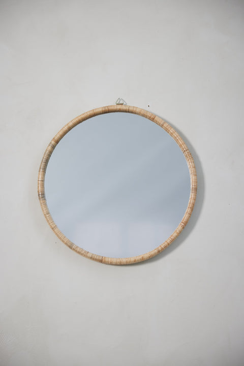 Riselle Spiegel Ø60 cm. natur