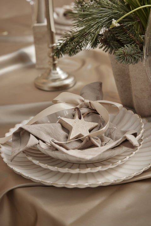 Camille Dessertteller Ø19 cm. gebrochenes weiss