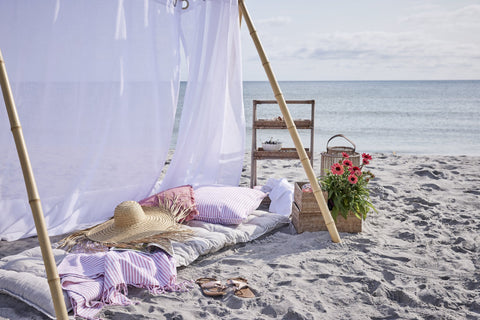 Essia Plaid/Decke 170x130 cm. Braun