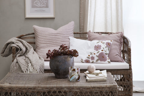 Isabelle Plaid/Decke leinen 170x130 cm