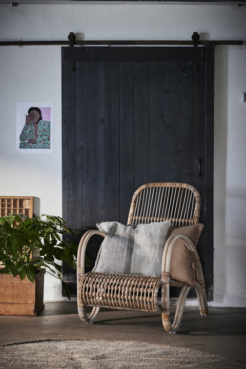 Ana Kissenbezug grau x50