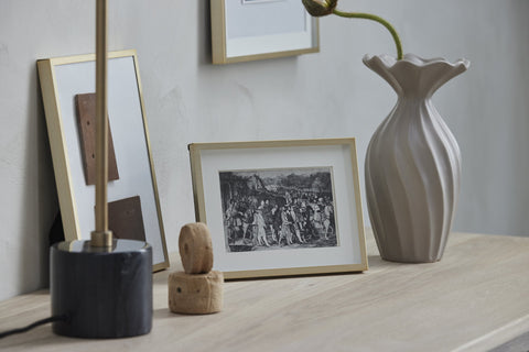 Susille Vase 25 cm. leinen