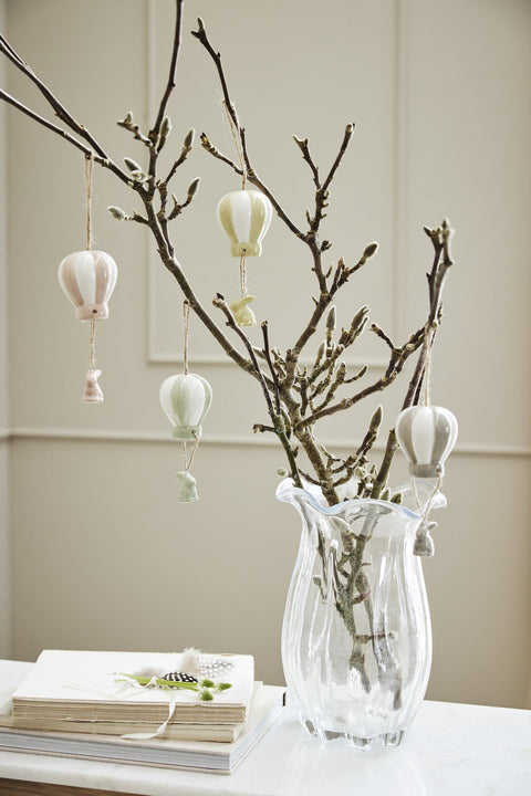 Deifilia ornament Keramik dunkle braun