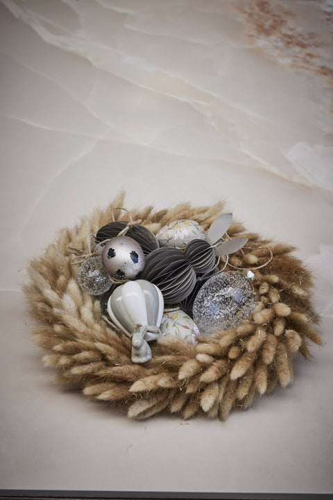 Deifilia ornament Keramik dunkle braun