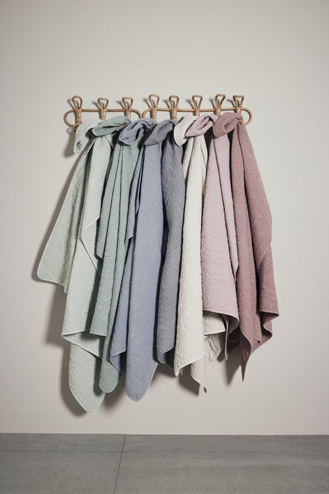 Isabelle Plaid/Decke grau 170x130 cm