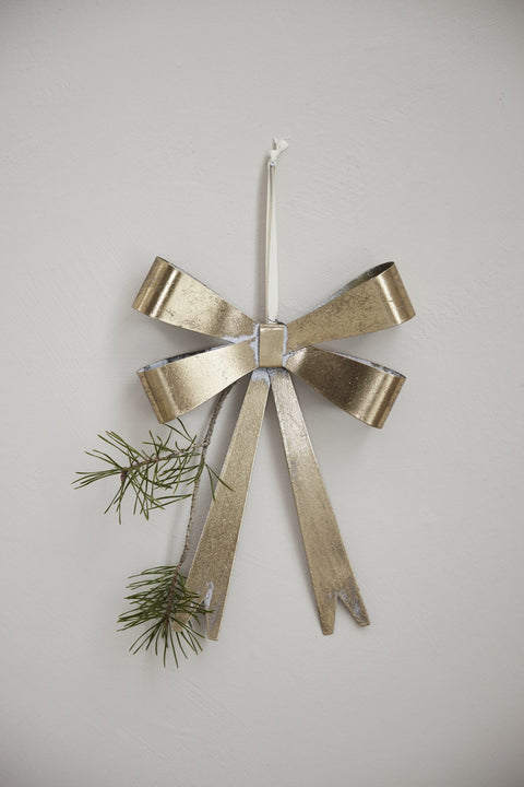 Missia ornament H25 cm. hell gold