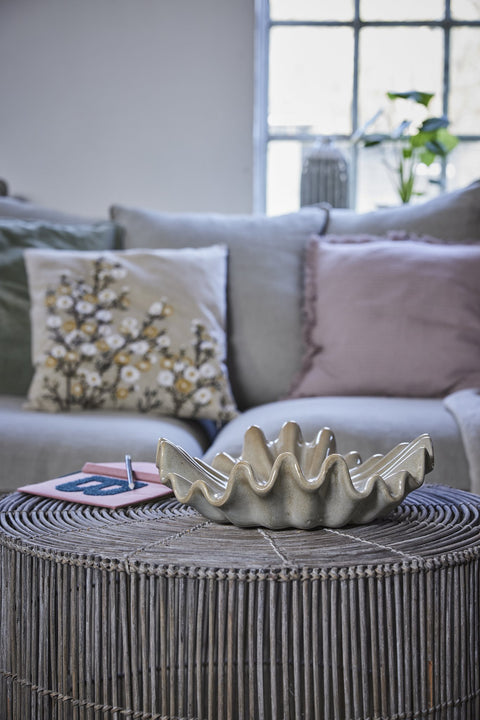 Viola Schale 8,8x33,5 cm. leinen