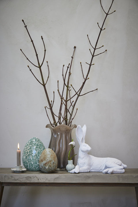 Dehaya Dekoration Keramik puddergrün