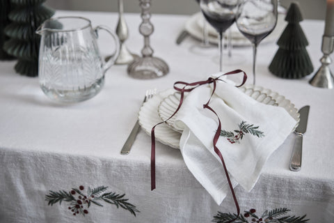 Penine Serviette H cm. weiss