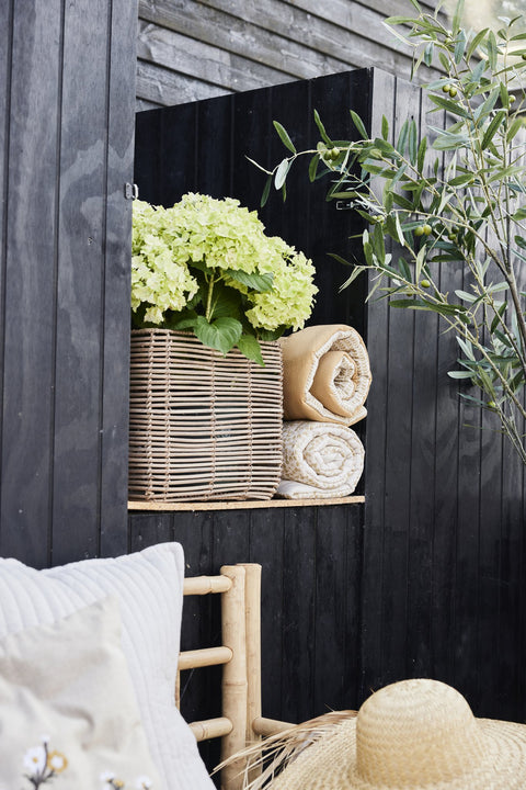 Harper Korb-Satz 2 Stk. 38x40 cm. Natur