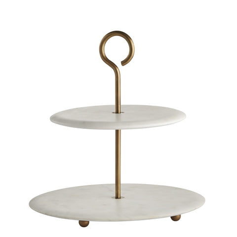 Ellia Aufsatz H35 cm. weiss