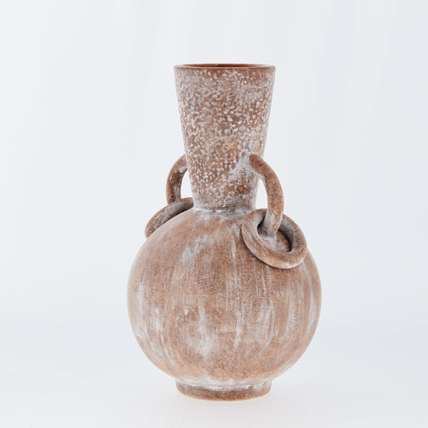 Avillia Vase H26,6 cm. terrakotta