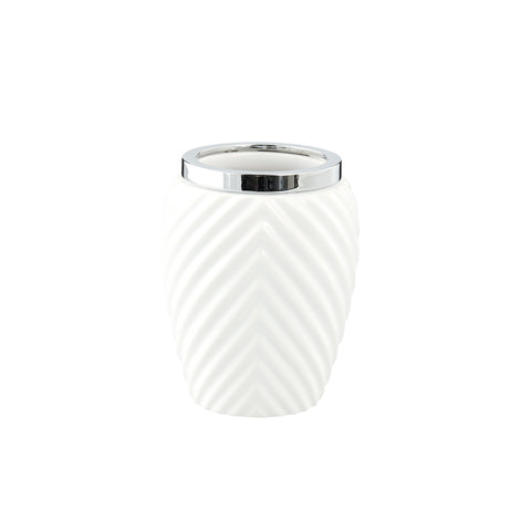 Milda Becher H11 cm. weiss