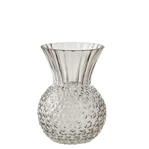 Silma Vase hellbraun