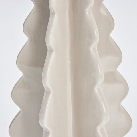 Molinne Dekorativer Baum H26 cm Beige Keramik