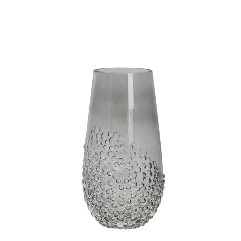 Dornia Vase H25 cm. dunkelgrau