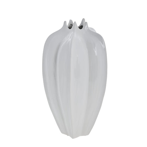 Jielle Vase, 20 x 20 cm, Weiß