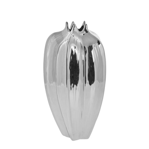 Jielle Vase, 20 x 20 cm, Silber