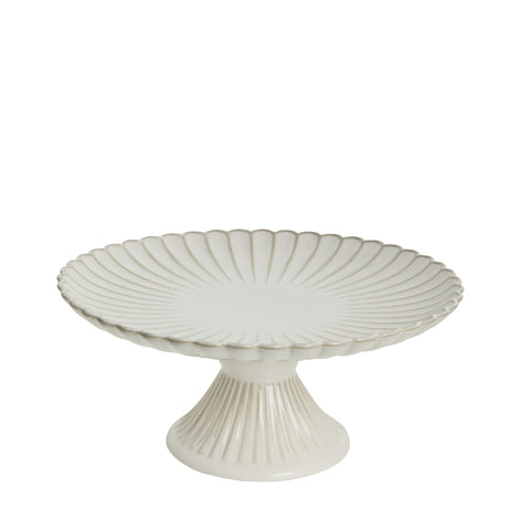Camille Tortenständer, 27 x 27 cm, Cremeweiß