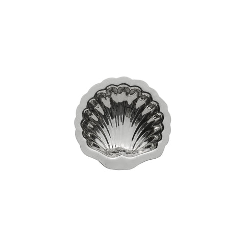 Scallia-Tablett, 12,5 x 12 cm, Silber