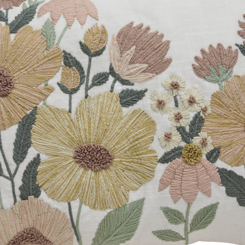 Vimina Kissenbezug 60x40 cm. Cremeweiß