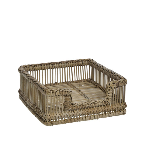 Nille Serviettenhalter 20x20 cm. L. Natur