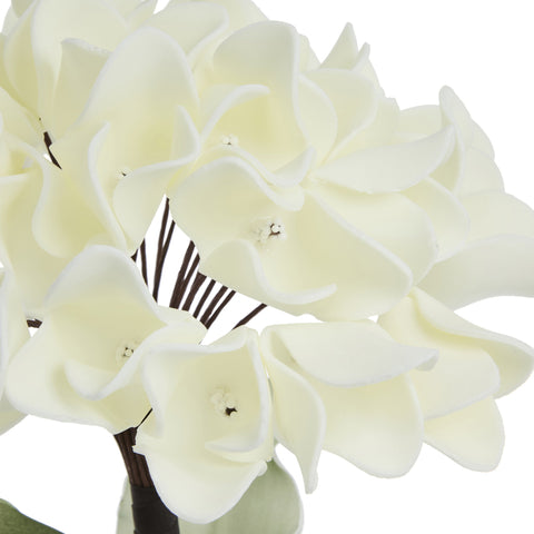 Happia-Blumendekoration, H 23 cm, Gelb