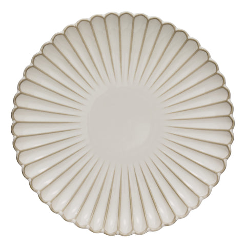 Camille Tortenständer, 27 x 27 cm, Cremeweiß