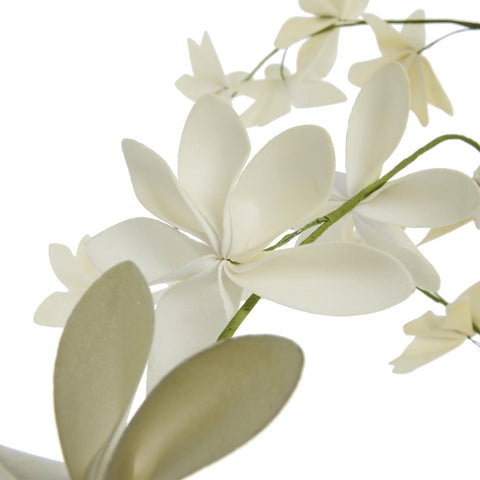 Happia-Blumendekoration, H7 cm, Gelb