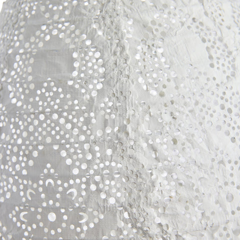 Lunaria Solarlaterne D26 x H26 Weiß