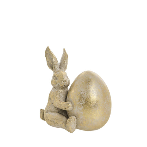 Selille Hasenfigur, H 11,2 L, Gold