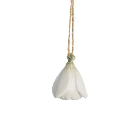 Dehlia 3er-Set BlumenAnhängere, Cremeweiß