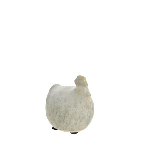 Dehaya Hühnerdekoration H11,5 L. Grün