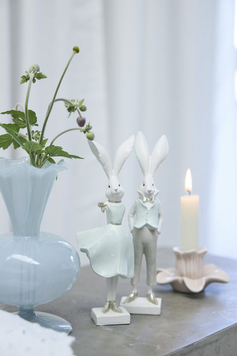 Deanne Blumenkerzenständer H5.6 Cremeweiß