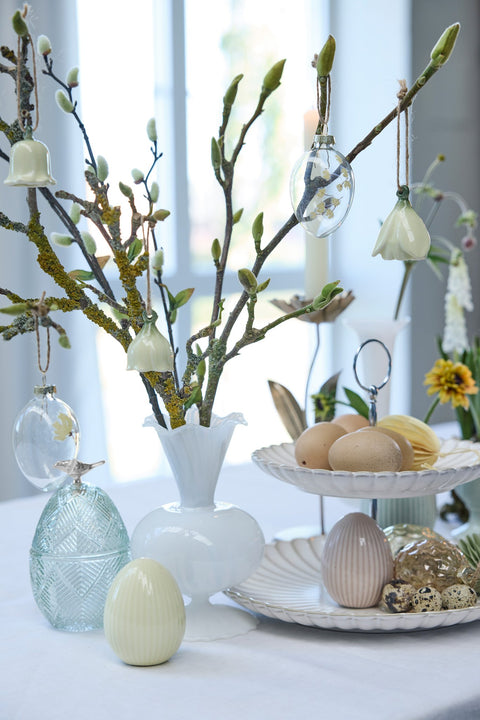 Dehlia 3er-Set BlumenAnhängere L. Grün