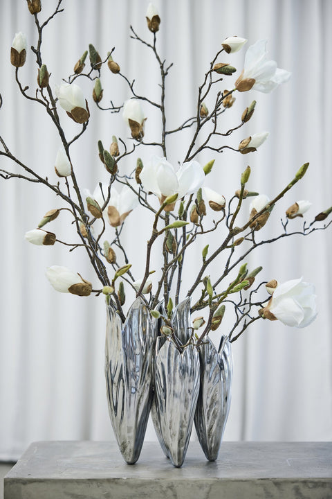 Sislivia Vase H25,5 Silber