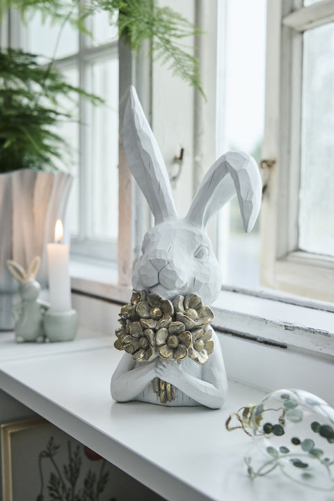 Dissia Hasen-Kerzenständer H9 L. Grün