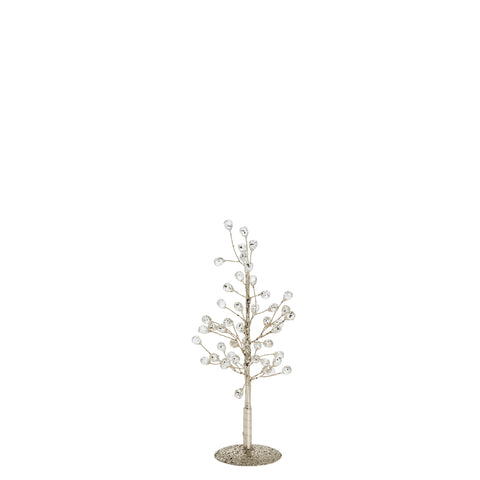 Crysilia Dekoration H22 cm. hell gold