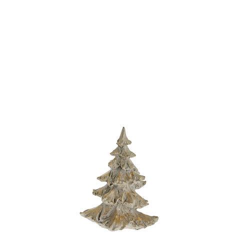 Serafina Weihnachtsbaum H16,3 cm. hell gold