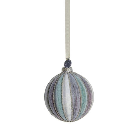 Nomillia Dekoration H8 cm. gebrochenes weiss