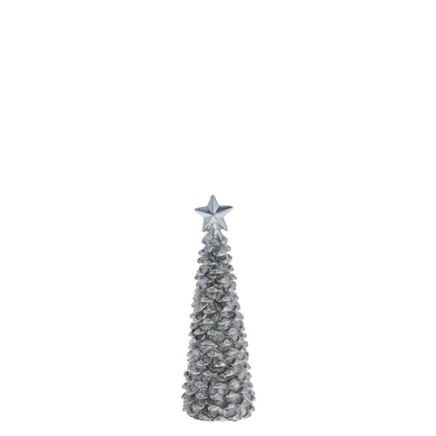 Serafina Weihnachtsbaum H19,5 cm. antik silber